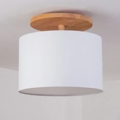 Hofstein Akrema Deckenleuchte Schwarz, Braun, 1-flammig -Bürolampen Verkäufe akrema deckenleuchte h3443927 7