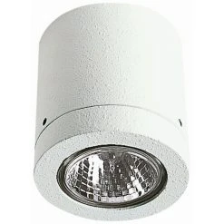 Albert Leuchten 2140 Deckenaufbauleuchte Wei&szlig;, 1-flammig