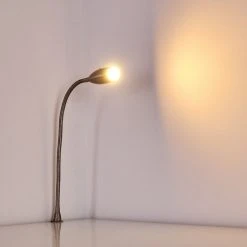Hofstein Alsea Bettleuchte LED Nickel-Matt, 1-flammig, Bewegungsmelder -Bürolampen Verkäufe alsea bettleuchte h3306918 7