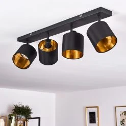 Hofstein Alsen Deckenleuchte Schwarz, 4-flammig -Bürolampen Verkäufe alsen deckenleuchte h3294048 11