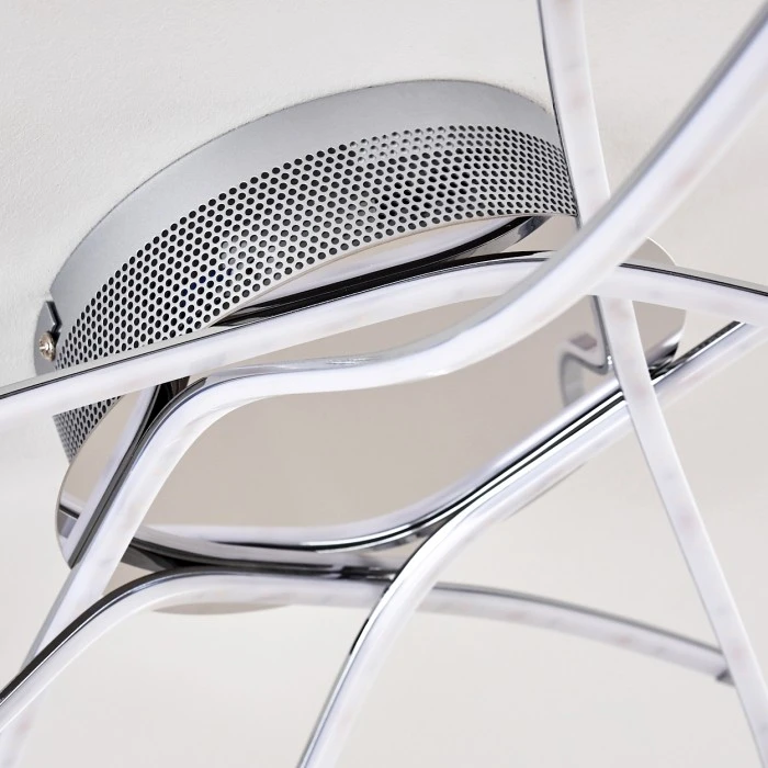 Hofstein Altino Deckenleuchte LED Chrom, 1-flammig 12 Hofstein Altino Deckenleuchte LED Chrom, 1-flammig – Bild 12