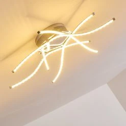 Hofstein Altino Deckenleuchte LED Chrom, 1-flammig 31 Hofstein Altino Deckenleuchte LED Chrom, 1-flammig -Bürolampen Verkäufe altino deckenleuchte h167442 12