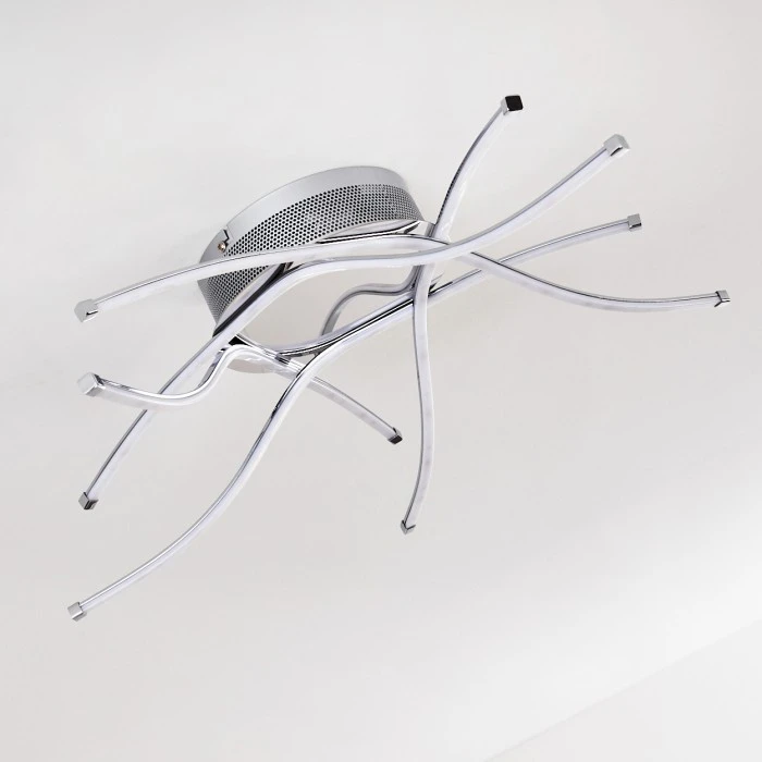 Hofstein Altino Deckenleuchte LED Chrom, 1-flammig 17 Hofstein Altino Deckenleuchte LED Chrom, 1-flammig – Bild 17