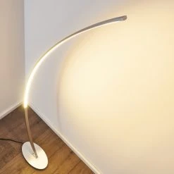 Hofstein Antares Bogenleuchte LED Chrom, 1-flammig -Bürolampen Verkäufe antares bogenleuchte h3011430 do4 15