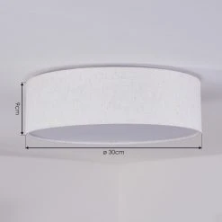 Hofstein Antillo Deckenleuchte LED Weiß, 1-flammig 13 Hofstein Antillo Deckenleuchte LED Weiß, 1-flammig -Bürolampen Verkäufe antillo deckenleuchte h3436431 3