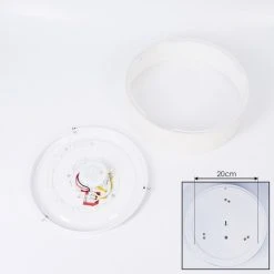 Hofstein Antillo Deckenleuchte LED Weiß, 1-flammig 14 Hofstein Antillo Deckenleuchte LED Weiß, 1-flammig -Bürolampen Verkäufe antillo deckenleuchte h3436431 4