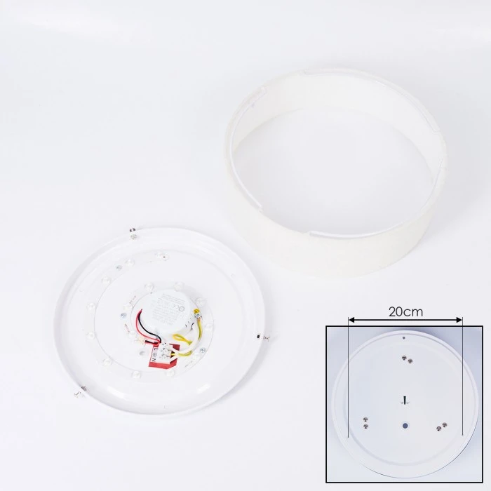 Hofstein Antillo Deckenleuchte LED Weiß, 1-flammig 5 Hofstein Antillo Deckenleuchte LED Weiß, 1-flammig – Bild 5