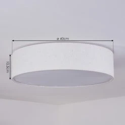 Hofstein Antillo Deckenleuchte LED Weiß, 1-flammig 13 Hofstein Antillo Deckenleuchte LED Weiß, 1-flammig -Bürolampen Verkäufe antillo deckenleuchte h3436462 3