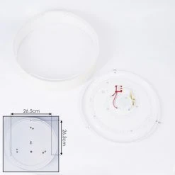 Hofstein Antillo Deckenleuchte LED Weiß, 1-flammig 14 Hofstein Antillo Deckenleuchte LED Weiß, 1-flammig -Bürolampen Verkäufe antillo deckenleuchte h3436462 4