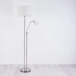 Hofstein Antillo Stehleuchte Nickel-Matt, 2-flammig 20 Hofstein Antillo Stehleuchte Nickel-Matt, 2-flammig -Bürolampen Verkäufe antillo stehleuchte h3414002 7