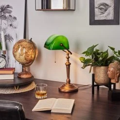 Hofstein Argyle Tischleuchte Bronze, 1-flammig 22 Hofstein Argyle Tischleuchte Bronze, 1-flammig -Bürolampen Verkäufe argyle tischleuchte h3555705 10