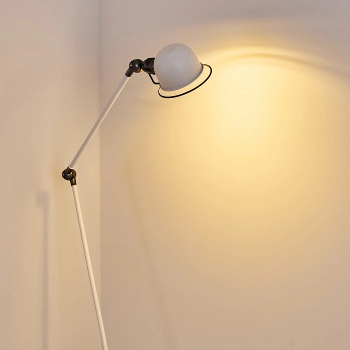 Hofstein Arild Stehleuchte Silber, Weiß, 1-flammig 12 Hofstein Arild Stehleuchte Silber, Weiß, 1-flammig – Bild 12