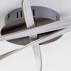 Hofstein Arlena Deckenleuchte LED Nickel-Matt, 1-flammig -Bürolampen Verkäufe arlena deckenleuchte h167336 14