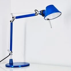 Artemide TOLOMEO MICRO Tischleuchte Blau, 1-flammig -Bürolampen Verkäufe artemide tolomeo micro tischleuchte a011850 12