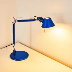 Artemide TOLOMEO MICRO Tischleuchte Blau, 1-flammig -Bürolampen Verkäufe artemide tolomeo micro tischleuchte a011850 6