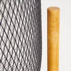 Hofstein Ateponta Stehleuchte Schwarz, Holz hell, 1-flammig -Bürolampen Verkäufe ateponta stehleuchte h3414750 5