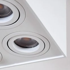 Hofstein Baishan Deckenleuchte Weiß, 4-flammig -Bürolampen Verkäufe baishan deckenleuchte h3322291 11