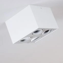 Hofstein Baishan Deckenleuchte Weiß, 4-flammig -Bürolampen Verkäufe baishan deckenleuchte h3322291 3