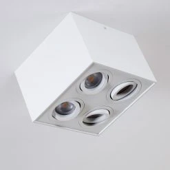 Hofstein Baishan Deckenleuchte Weiß, 4-flammig -Bürolampen Verkäufe baishan deckenleuchte h3322291 7