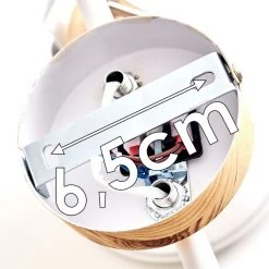 Hofstein Banjul Deckenleuchte Weiß, Holz hell, 2-flammig -Bürolampen Verkäufe banjul deckenleuchte h3320792 23