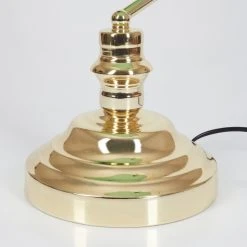 Hofstein Bankerlampe Messing, Gr&uuml;n, Gold, 1-flammig -Bürolampen Verkäufe bankerlampe h164243 5