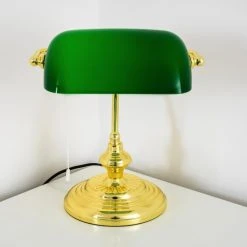 Hofstein Bankerlampe Messing, 1-flammig 27 Hofstein Bankerlampe Messing, 1-flammig -Bürolampen Verkäufe bankerlampe h164250 11