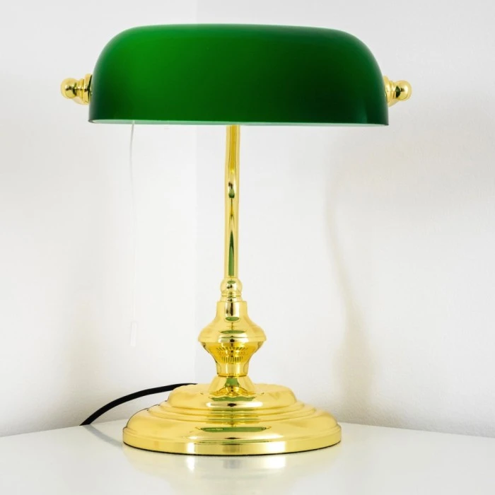 Hofstein Bankerlampe Messing, 1-flammig 15 Hofstein Bankerlampe Messing, 1-flammig – Bild 15