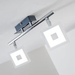 Hofstein Baramita Deckenstrahler LED Chrom, 2-flammig -Bürolampen Verkäufe baramita deckenstrahler h3003015 11