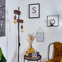 Hofstein Barbengo Stehleuchte Schwarz, Rostfarben, 2-flammig 22 Hofstein Barbengo Stehleuchte Schwarz, Rostfarben, 2-flammig -Bürolampen Verkäufe barbengo stehleuchte h3434895 10