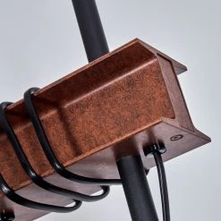 Hofstein Barbengo Stehleuchte Schwarz, Rostfarben, 2-flammig 14 Hofstein Barbengo Stehleuchte Schwarz, Rostfarben, 2-flammig -Bürolampen Verkäufe barbengo stehleuchte h3434895 2