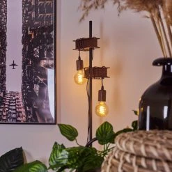 Hofstein Barbengo Stehleuchte Schwarz, Rostfarben, 2-flammig 18 Hofstein Barbengo Stehleuchte Schwarz, Rostfarben, 2-flammig -Bürolampen Verkäufe barbengo stehleuchte h3434895 6