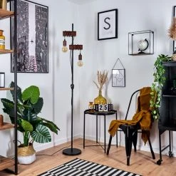 Hofstein Barbengo Stehleuchte Schwarz, Rostfarben, 2-flammig 21 Hofstein Barbengo Stehleuchte Schwarz, Rostfarben, 2-flammig -Bürolampen Verkäufe barbengo stehleuchte h3434895 9