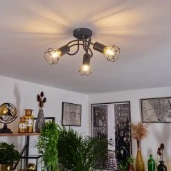 Hofstein Baripada Deckenleuchte Grau, 3-flammig -Bürolampen Verkäufe baripada deckenleuchte h3388204 6