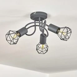 Hofstein Baripada Deckenleuchte Grau, 3-flammig -Bürolampen Verkäufe baripada deckenleuchte h3388204 7