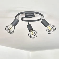 Hofstein Baripada Deckenleuchte Chrom, Anthrazit, 3-flammig -Bürolampen Verkäufe baripada deckenleuchte h3388211 7