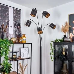 Hofstein Bathinda Stehleuchte Schwarz, 5-flammig 23 Hofstein Bathinda Stehleuchte Schwarz, 5-flammig -Bürolampen Verkäufe bathinda stehleuchte h3387993 11