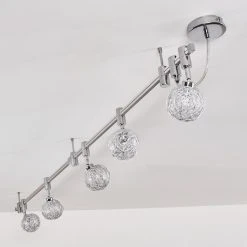 Hofstein Bernex Deckenleuchte Chrom, 5-flammig -Bürolampen Verkäufe bernex deckenleuchte h3277560 do1 4