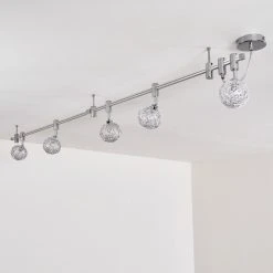 Hofstein Bernex Deckenleuchte Chrom, 5-flammig -Bürolampen Verkäufe bernex deckenleuchte h3277560 do1 5