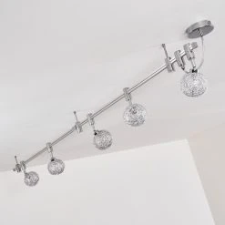 Hofstein Bernex Deckenleuchte Chrom, 5-flammig -Bürolampen Verkäufe bernex deckenleuchte h3277560 do1 8