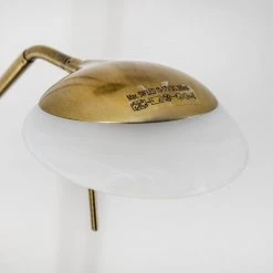 Hofstein Biot Deckenfluter LED Altmessing, 2-flammig -Bürolampen Verkäufe biot deckenfluter h165424 5