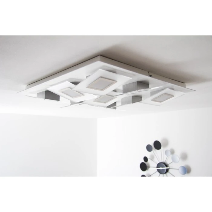 Bopp Leuchten FRAME Deckenleuchte LED Aluminium, 9-flammig 14 Bopp Leuchten FRAME Deckenleuchte LED Aluminium, 9-flammig – Bild 14