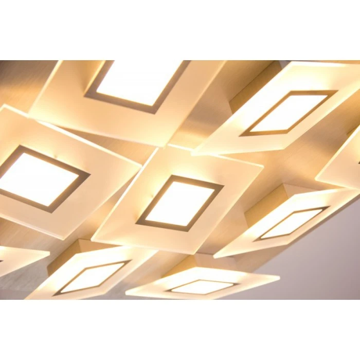 Bopp Leuchten FRAME Deckenleuchte LED Aluminium, 9-flammig 9 Bopp Leuchten FRAME Deckenleuchte LED Aluminium, 9-flammig – Bild 9