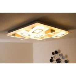 Bopp Leuchten FRAME Deckenleuchte LED Aluminium, 9-flammig 27 Bopp Leuchten FRAME Deckenleuchte LED Aluminium, 9-flammig -Bürolampen Verkäufe bopp leuchten frame deckenleuchte 36180909 9