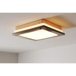 Hofstein Brescia Deckenleuchte LED Chrom, 1-flammig