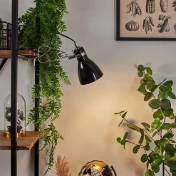 Hofstein Brienz Klemmleuchte Chrom, Schwarz, 1-flammig -Bürolampen Verkäufe brienz klemmleuchte h3545331 10