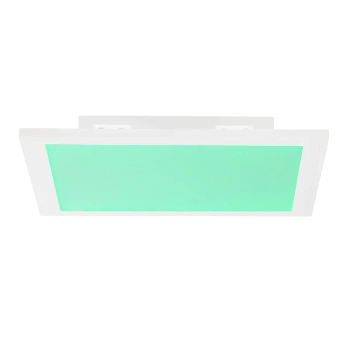 Brilliant Leuchten Brilliant Abie Deckenpaneel LED Weiß, 1-flammig, Fernbedienung, Farbwechsler 2 Brilliant Leuchten Brilliant Abie Deckenpaneel LED Weiß, 1-flammig, Fernbedienung, Farbwechsler – Bild 2