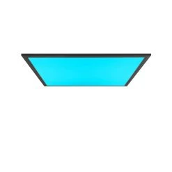 Brilliant Leuchten Brilliant Abie Deckenpanel LED Schwarz, 1-flammig, Fernbedienung 12 Brilliant Leuchten Brilliant Abie Deckenpanel LED Schwarz, 1-flammig, Fernbedienung -Bürolampen Verkäufe brilliant abie deckenpanel g90319 76 5