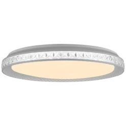 Brilliant Leuchten Brilliant Bunin Deckenleuchte LED Wei&szlig;, 1-flammig, Fernbedienung