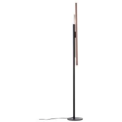 Brilliant Leuchten Brilliant Cembalo Stehlampe LED Schwarz, Silber, Braun, 3-flammig -Bürolampen Verkäufe brilliant cembalo stehlampe g93155 21 2