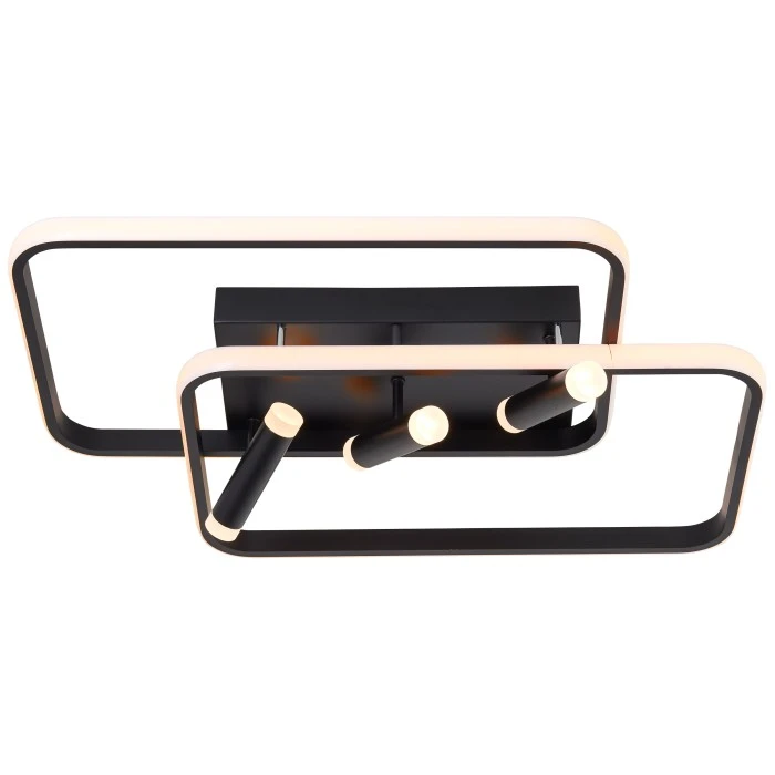 Brilliant Leuchten Brilliant Dalida Deckenleuchte LED Schwarz, 1-flammig, Fernbedienung 5 Brilliant Leuchten Brilliant Dalida Deckenleuchte LED Schwarz, 1-flammig, Fernbedienung – Bild 5